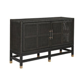 Amara Charcoal Woven Rattan Buffet Model: TOV-D21015